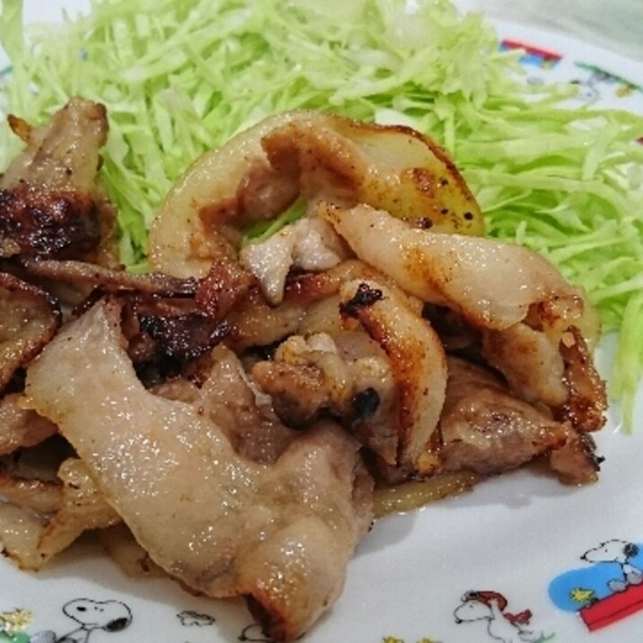 材料２つ！！豚の塩麹焼き